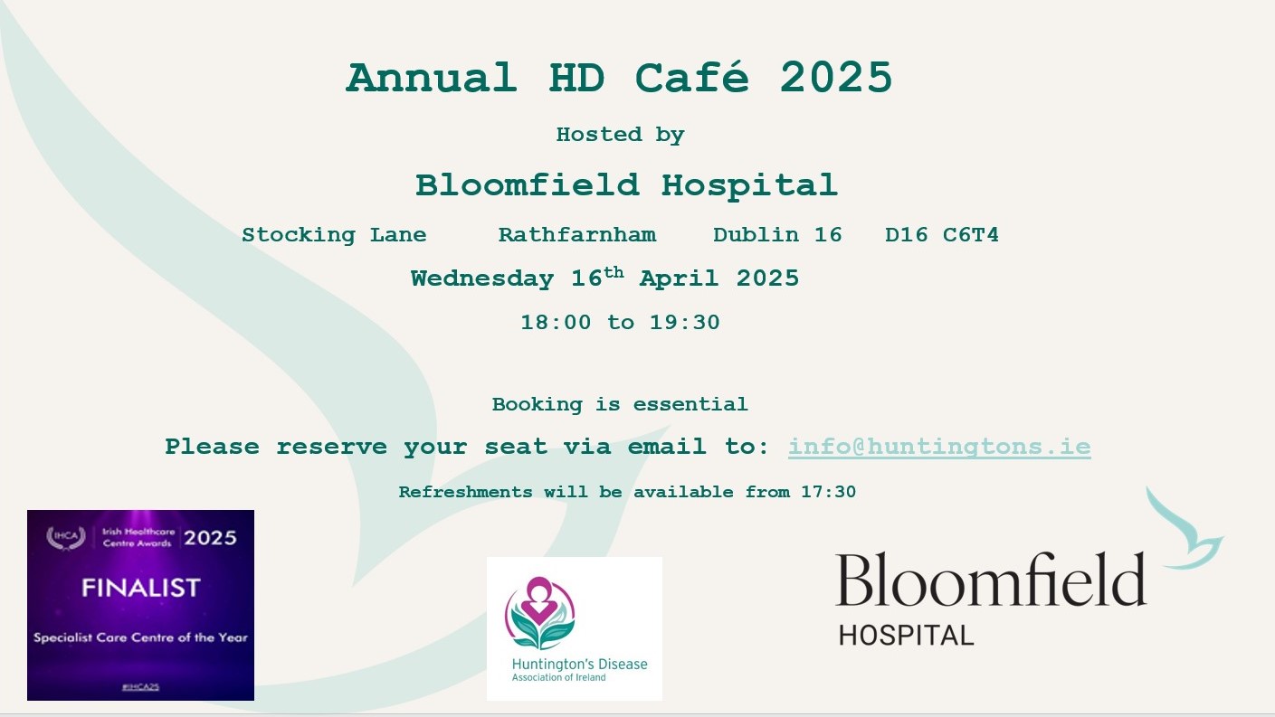 HD Cafe At Bloomfield Hospital 16 April